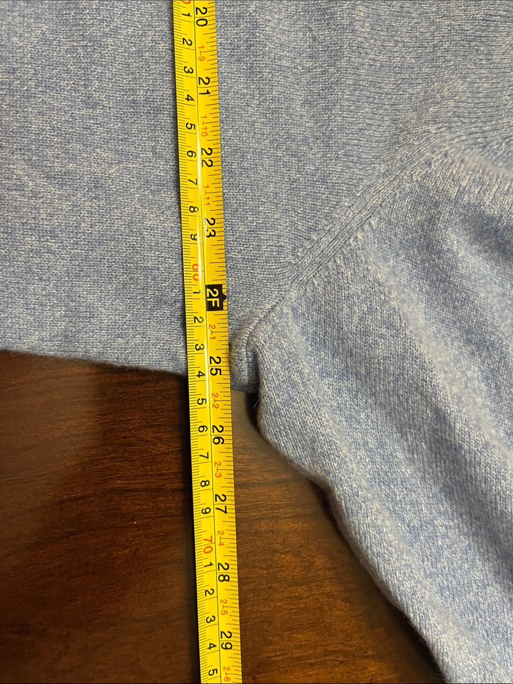 ANY OFFER Cashmere Bloomingdale's Light Blue and Black Men's Zip-Up Sweaters - Picture 9 of 9